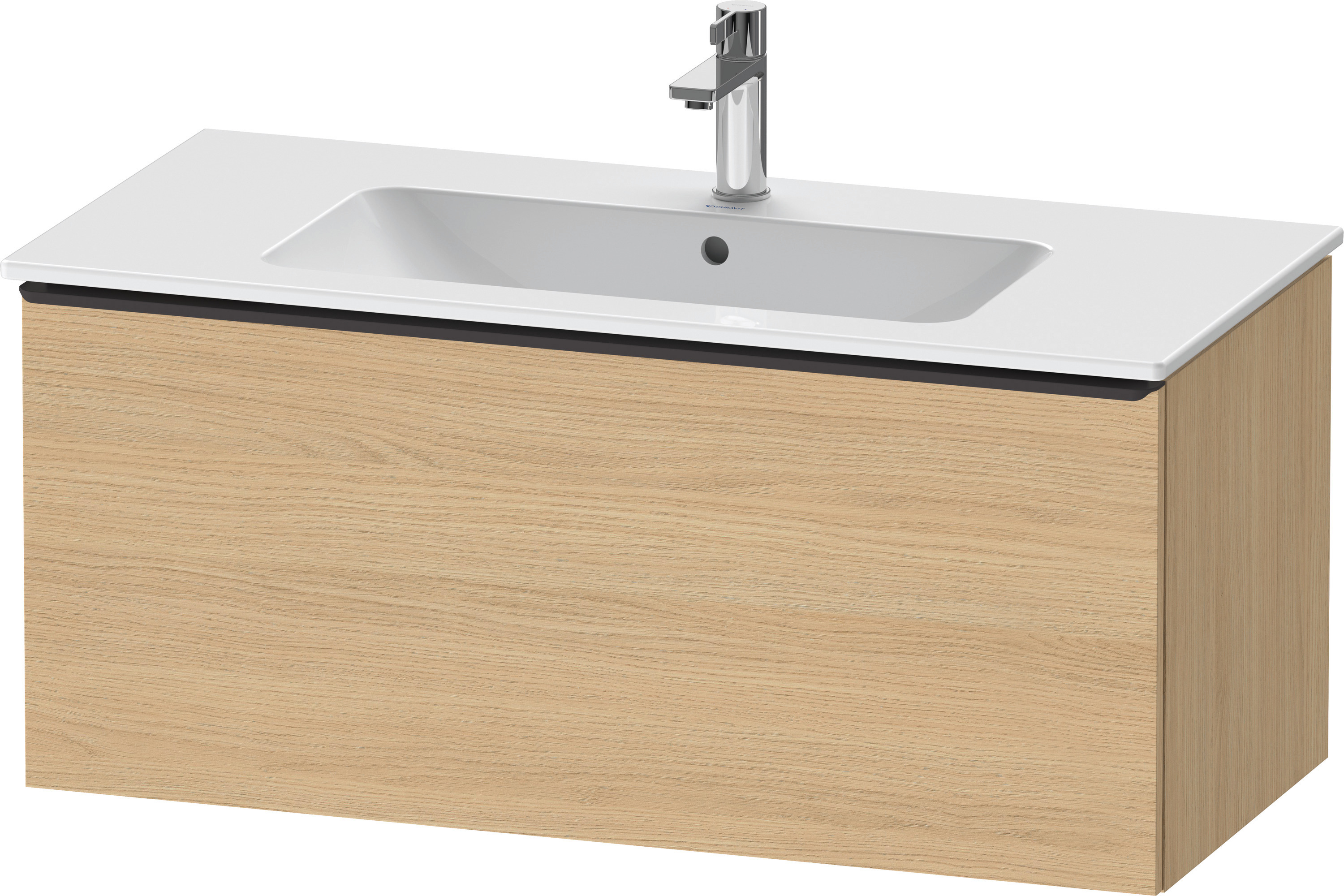 Duravit D-Neo WTU,Wdh,Ausz:1,Gr:Diamant Schw. 1010x462x440mm,Natur Eiche Matt,Dekor