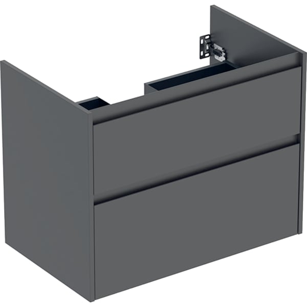 Geberit Unterschrank für MWT, 2 Schubladen B:80cm, lava matt