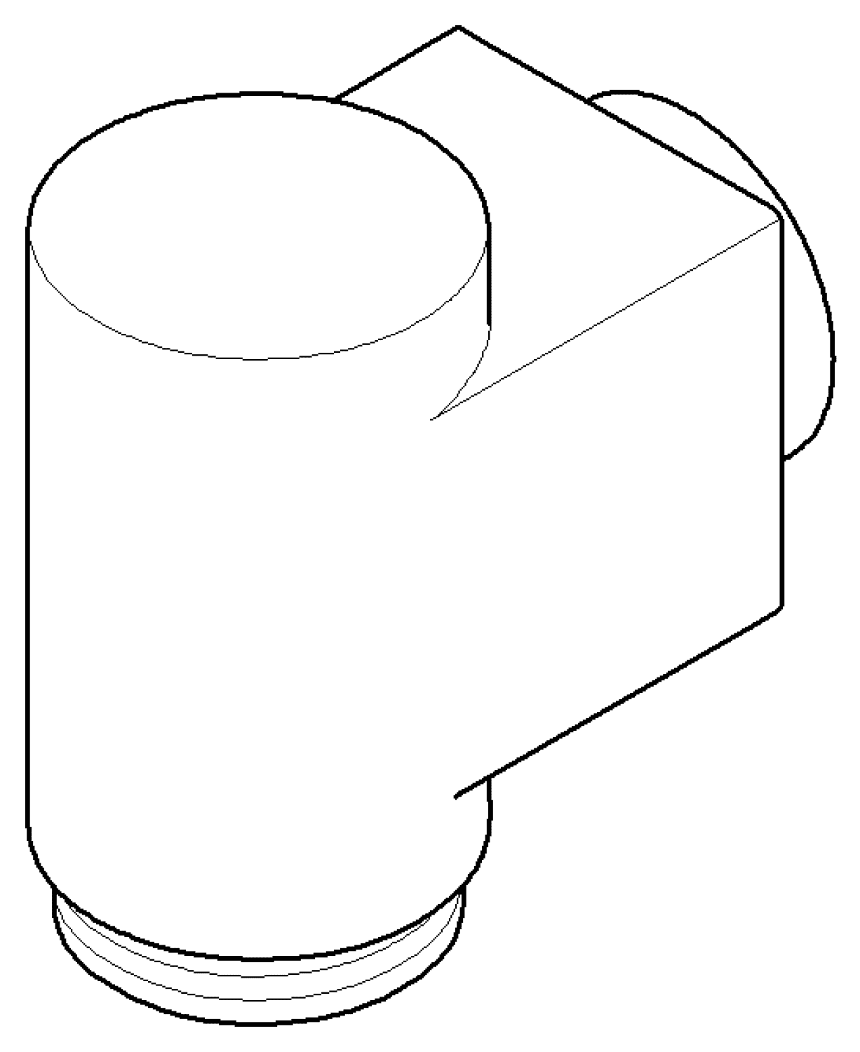 DO Anschluss ERSATZTEILE 091103053 D 37,2 x 47,5 mm Chrom