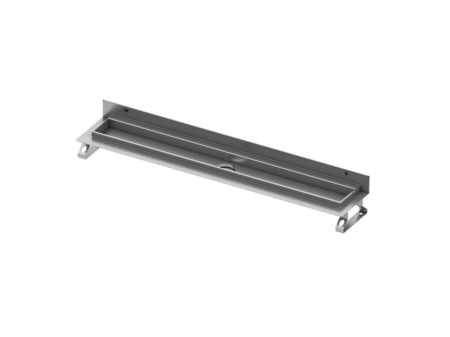 TECEdrainline Duschrinne mit Wandaufk. und Seal System Dichtband, 1500 mm