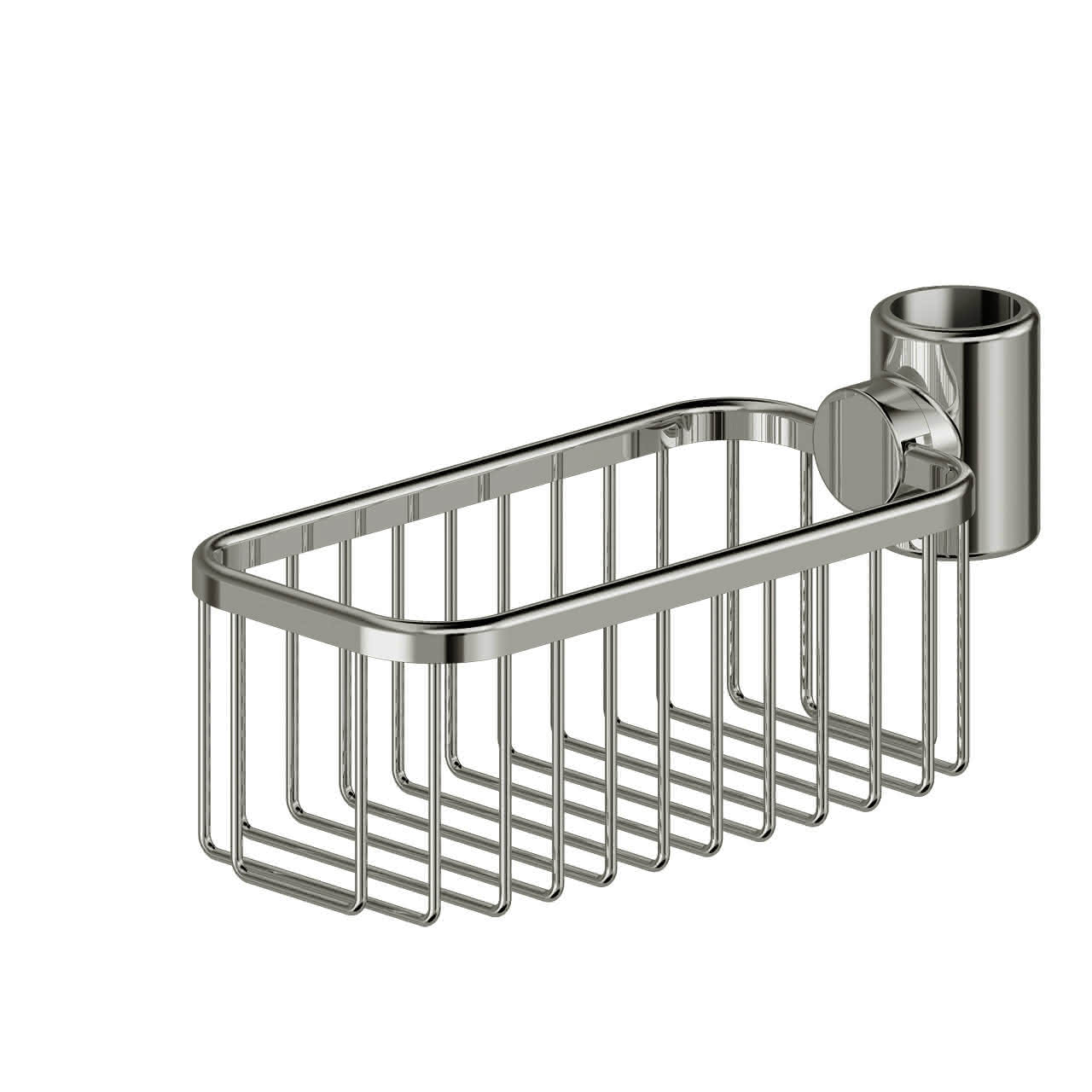 LEH Duschkorb Klemmbefestigung Funktion 244x102x110 Edelstahl matt gebürstet LEH Duschkorb Klemmbefestigung Funktion 244x102x110 Edelstahl matt gebürstet