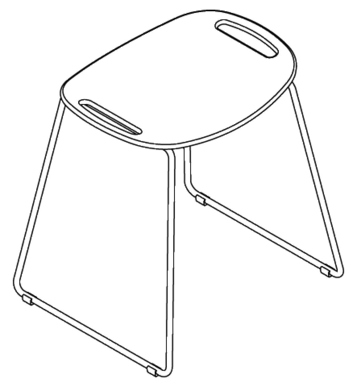 HEWI Duschhocker, H:508mm, B:462mm, Gestell plb, Kst. PIR schw tiefmt-d-grau