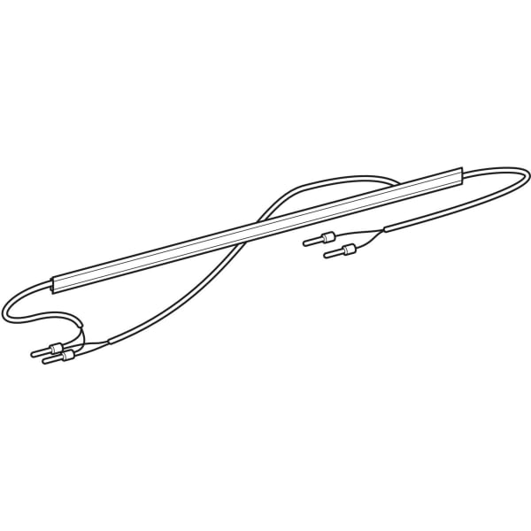 Geberit Set Leuchte unten für Option Spiegelschrank, Breite 75 cm