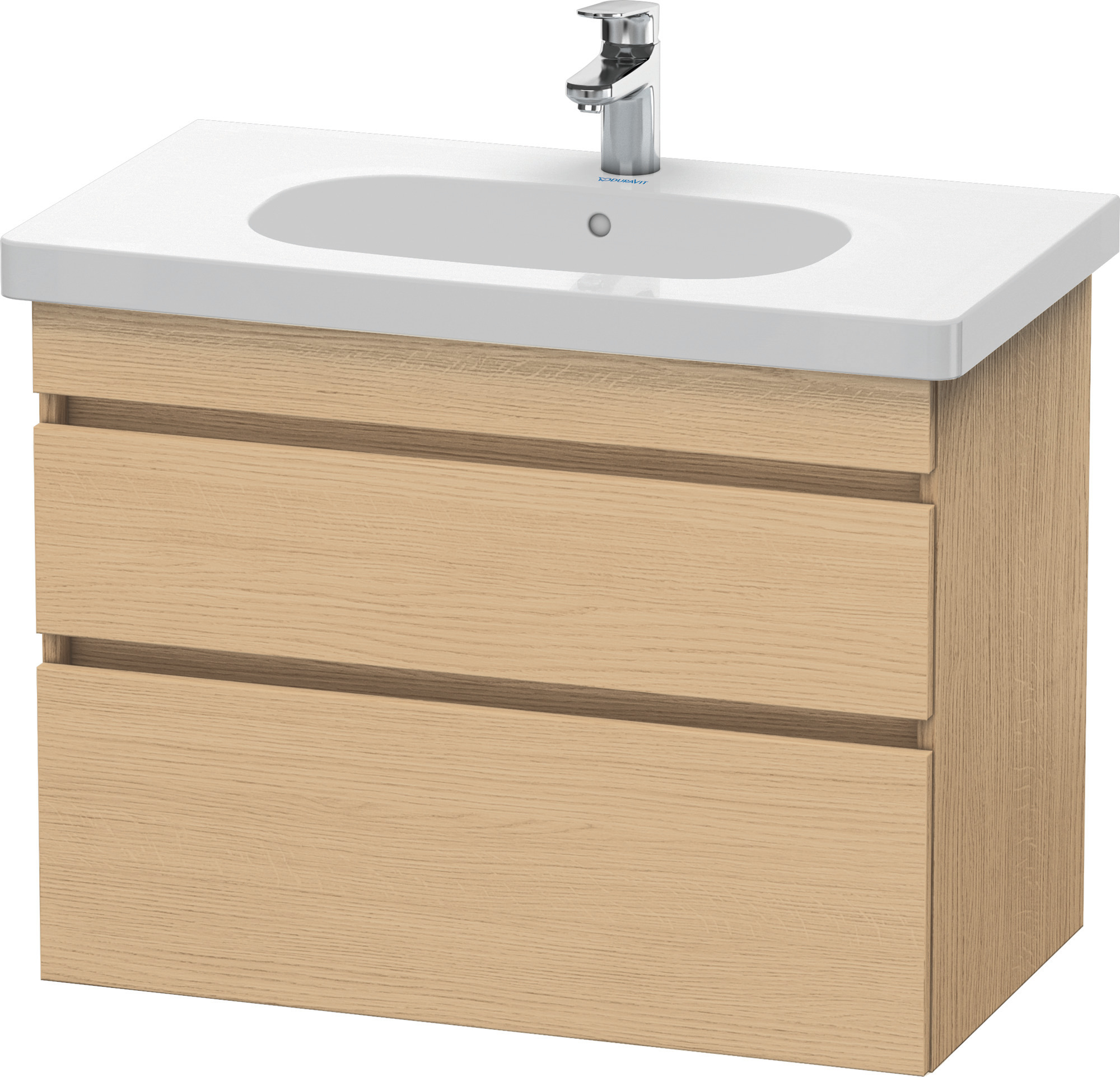 Duravit WTU wandh. DuraStyle 453x800x610mm 2SchKa,034285, Eiche Natur