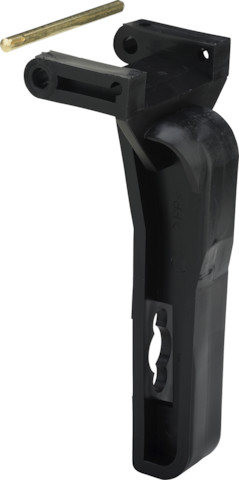 Viega Hebel 4986.342 in DN100/125 Kunststoff schwarz