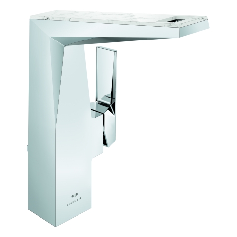 GROHE EH-WT-Batt. Allure Bril. PC 24408 L-Size Griff WA-Caesarstone chrom