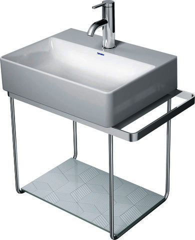 DU Glaseinleger in Metallkonsolen f. DuraSquare WT 073245, Cubic line