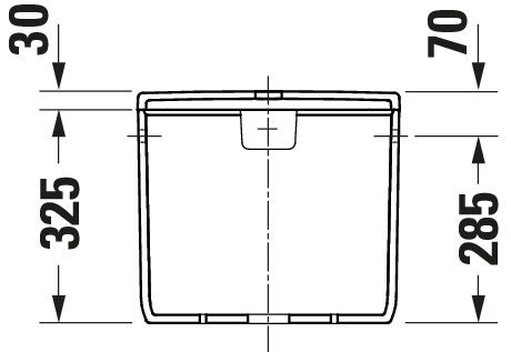 Duravit Qatego Spülk., inkl. IG 6/3 L Dual Flush,Wasserans.Unten L,Weiß HG,HYG