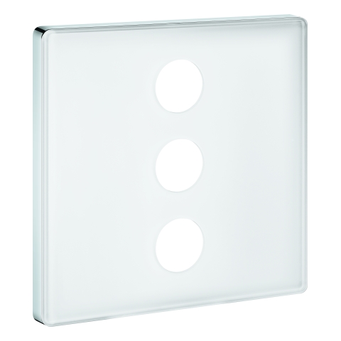 GROHE Rosette 48369 eckig für SmartControl moon white
