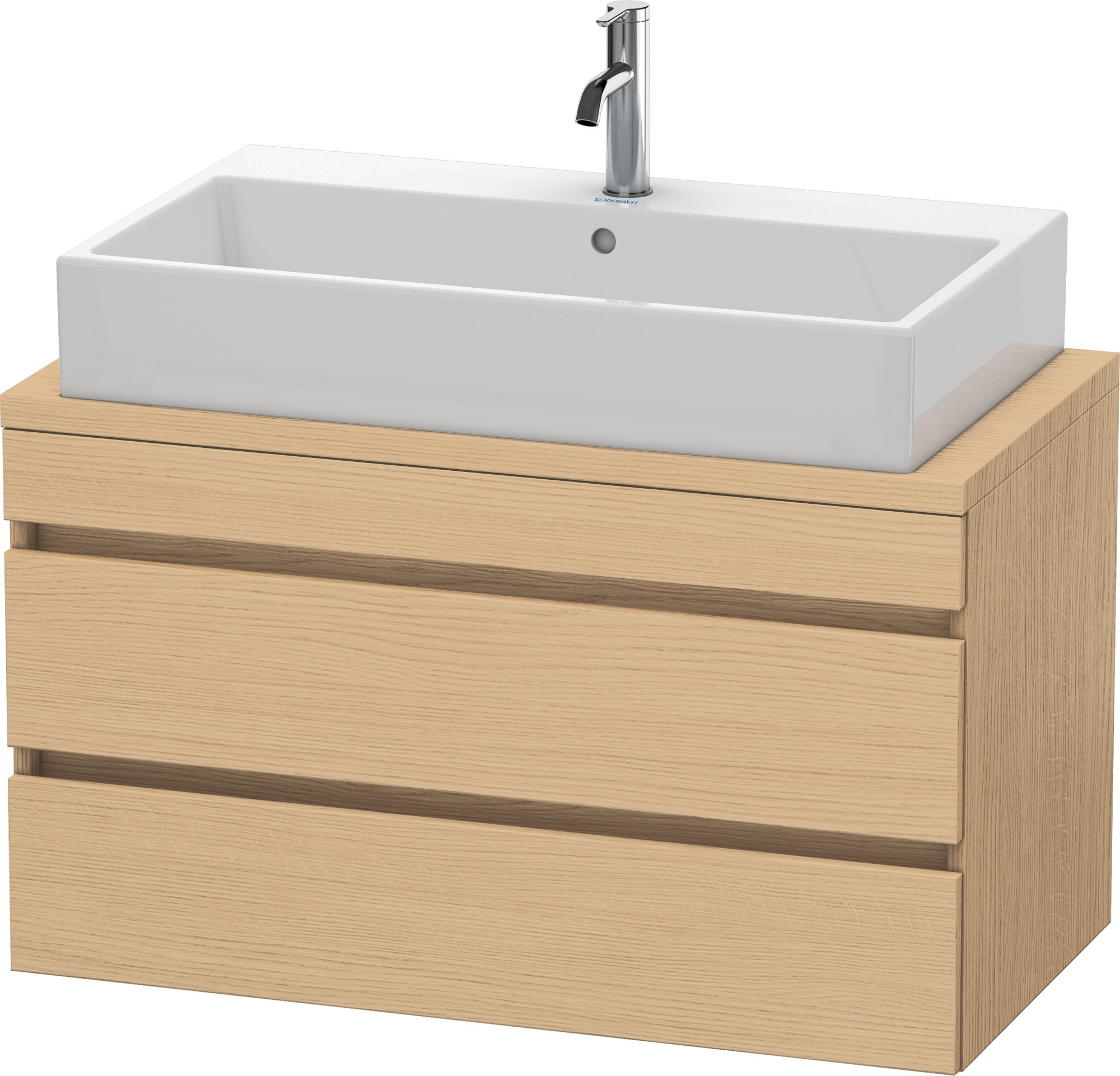 Duravit WTU DuraStyle f. Konsole 512x900x478 2SchKa, Eiche Natur