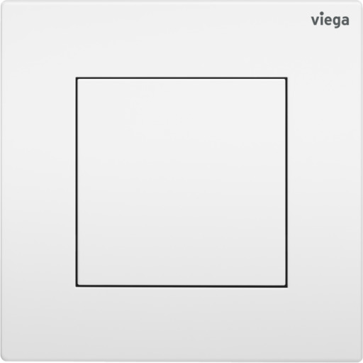Viega Urinal Betätigungsplatte VfS 21 8611.2 aus Kunststoff in weiß alpin