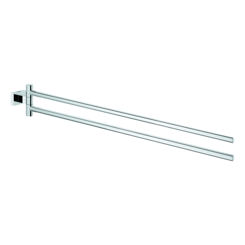GROHE Handtuchhalter Essentials Cube 40624_1 2-armig 439mm schwenkbar chrom
