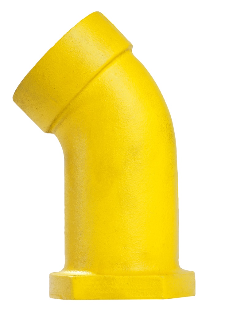 KSB Spezialanschlusskrümmer GG, Innengewinde Rp 4"