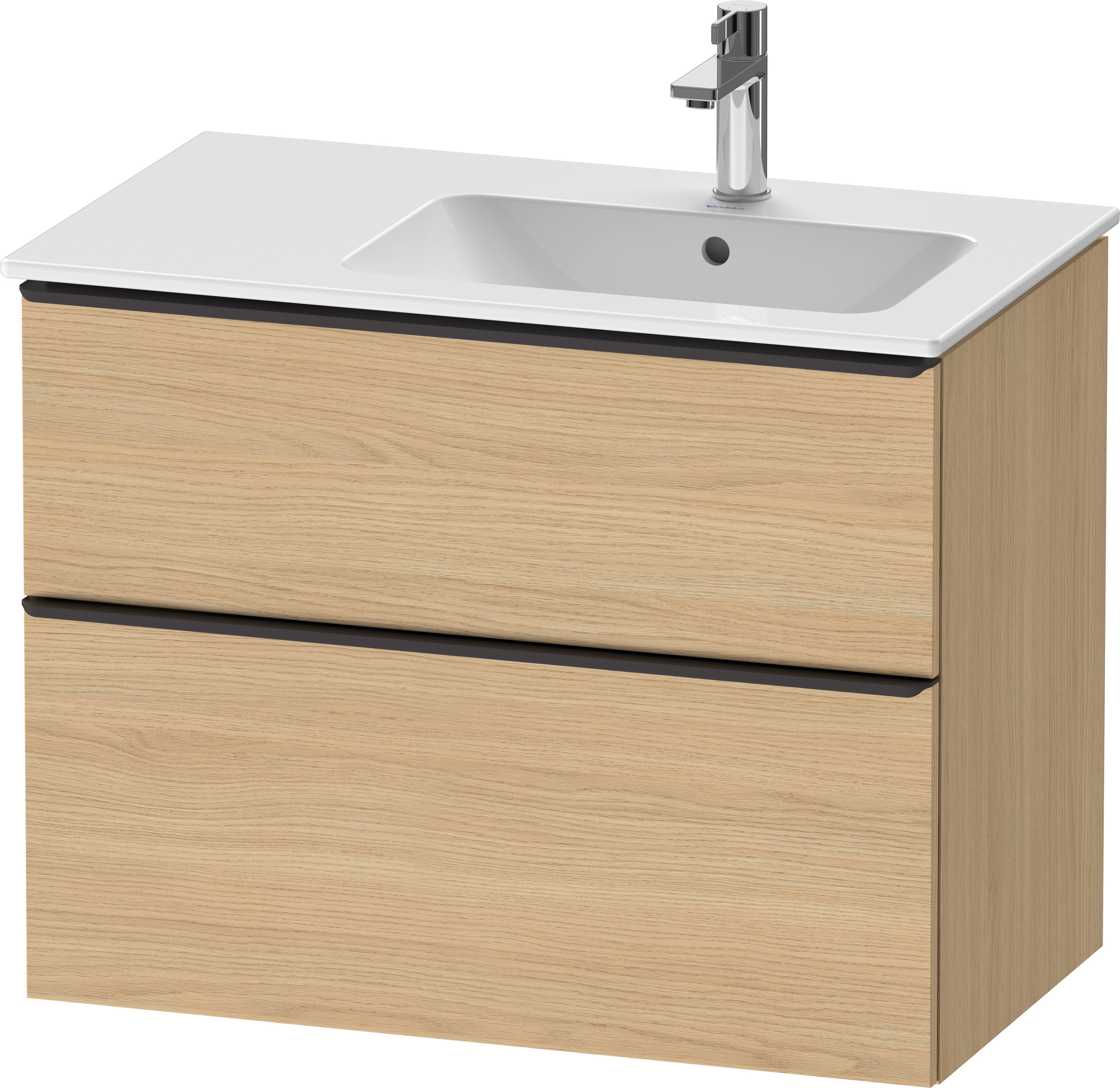 Duravit D-Neo WTU,Ausz:1,Schubk:1,GR:Dia.Schw 810x462x625mm,Wdh,Natur Eiche Matt,Dek.
