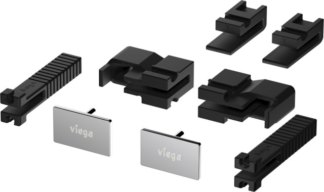 Viega Zubehörset Advantix Vario 4967.86 in 300-1200mm Edelstahl matt