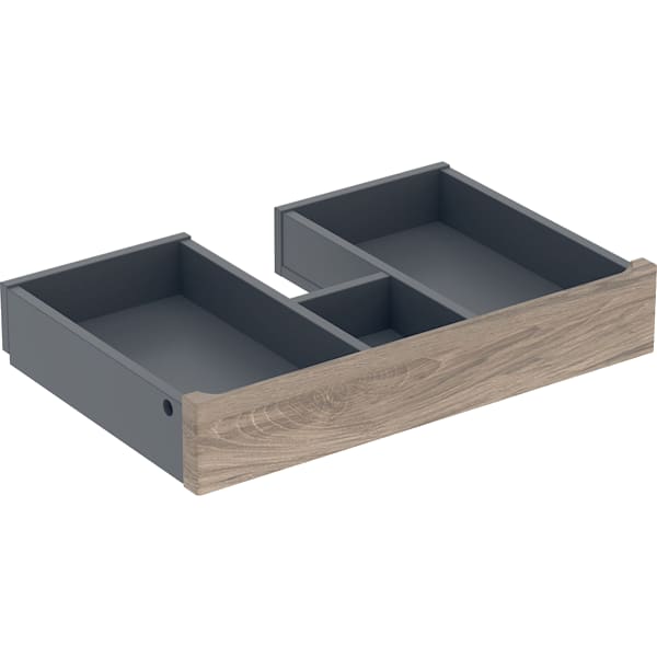 Geberit Innenschubl. m.Frt für Renova Plan US für MWT B:55cm, Bj 2021, nussbaum hicko
