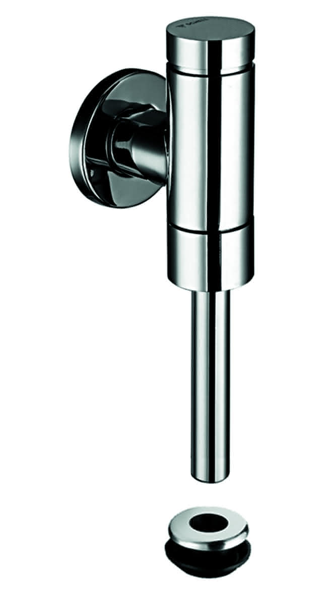 SCHELL AP-Urinal-Druckspüler SCHELLOMAT BASIC, Innenverbinder, 1/2", chrom