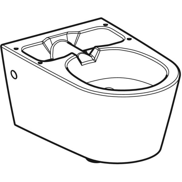 Geberit WC-Keramik f. Geberit AquaClean Sela (bis Baujahr 2018), weiß-alpin