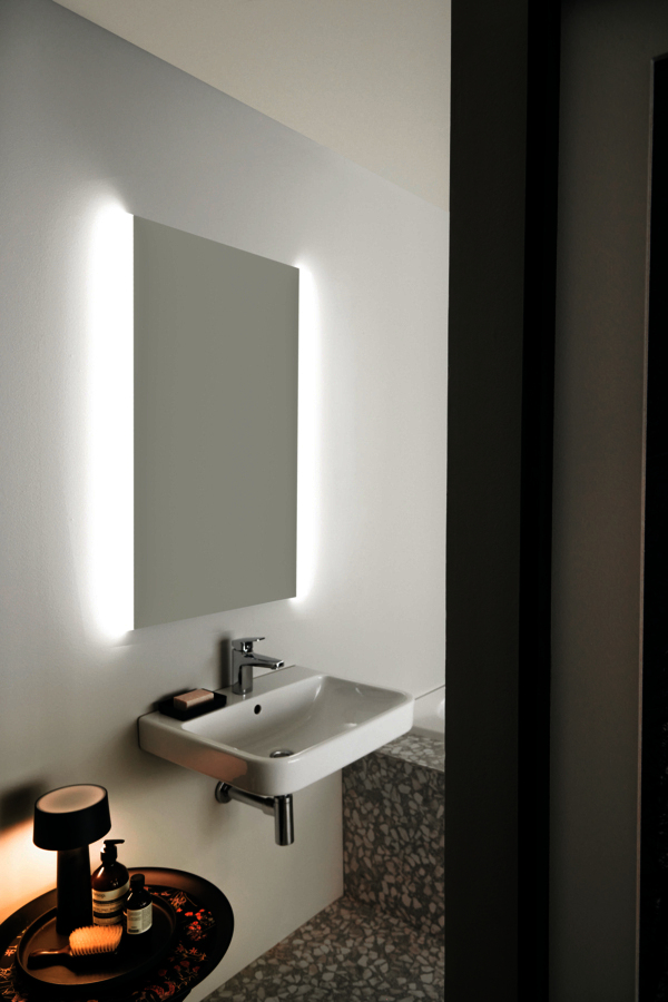 IS Handwaschbecken i.life B 1Hl. m.Ül. 450x380x160mm Weiß