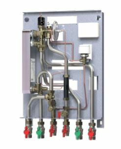 Danfoss EvoFlat Reno Typ 1 230V, incl. Kugelhähne