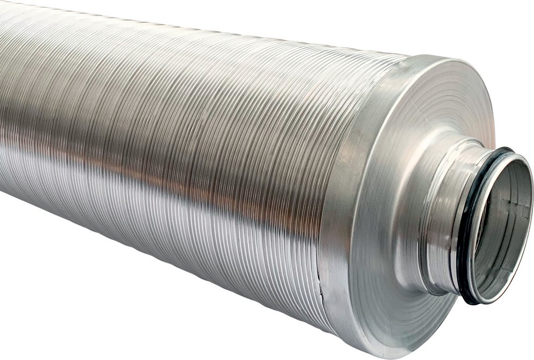 BOSCH Zubehör Wohnungslüftung SDF100-2 Schalldämpfer, flexibel, 500 mm