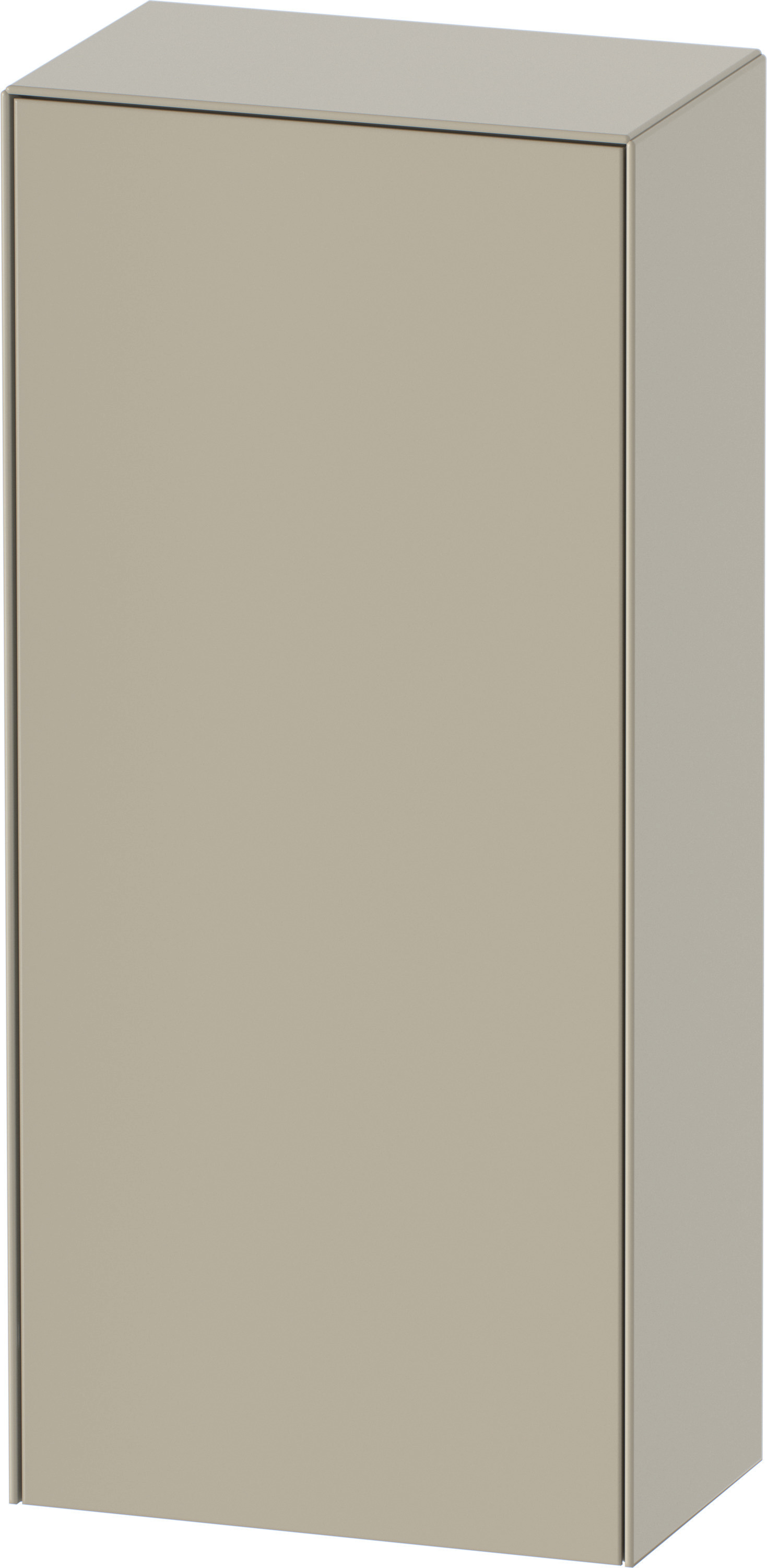 Duravit Halbhochschrank White Tulip, TA l.,880x400x240,Taupe Seidenmatt