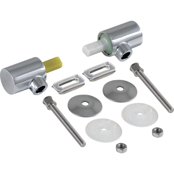 Geberit Metallscharniere, 1 Paar zu 572620 und 572120