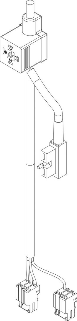 BOSCH Ersatzteil TTNR: 8738805147 Verbindungsleitung MV1 MV2 1100 everp