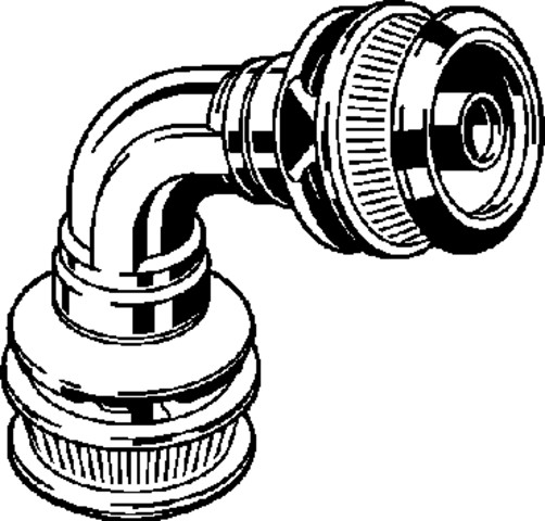 Viega Bogen 90 Grad mit SC Raxofix DN10 5316.01 in DN10 Siliziumbronze