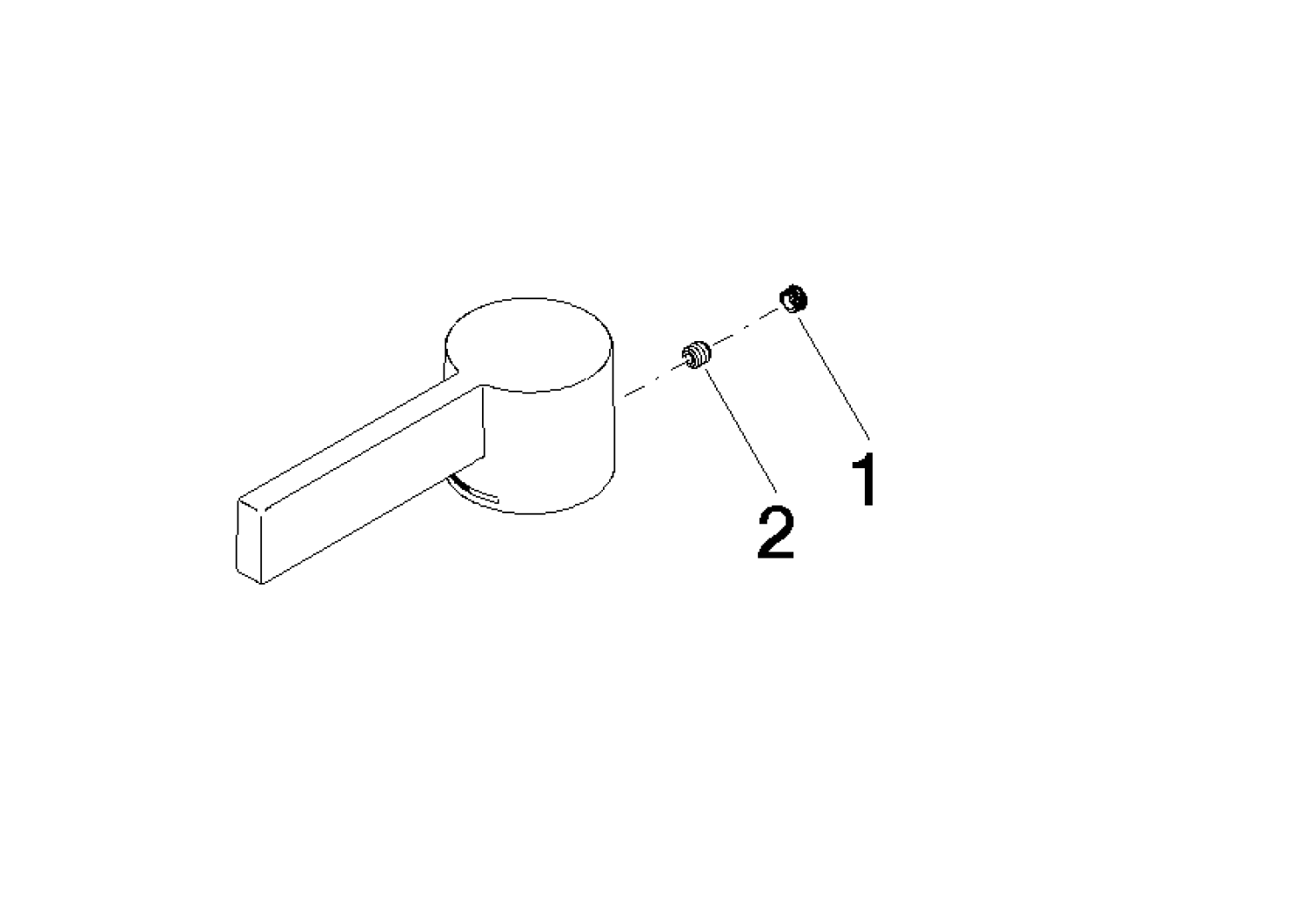 DO Griff ERSATZTEILE 90208700400 35 x 40 x 110 mm Platin gebürstet