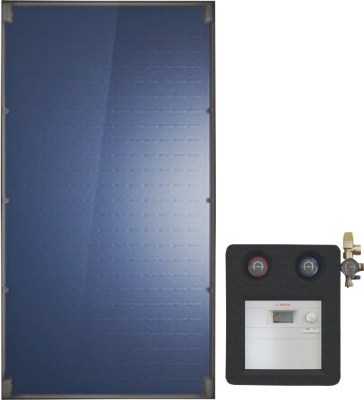 BOSCH Solar-Basic-Paket JUPA SO798 5 x FT226-2V, AGS10 B-sol100-2, FKA5-2