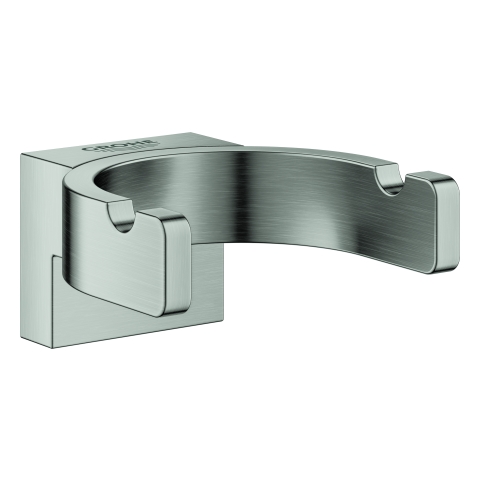 GROHE Bademantelhaken Selection 41049 doppelt supersteel