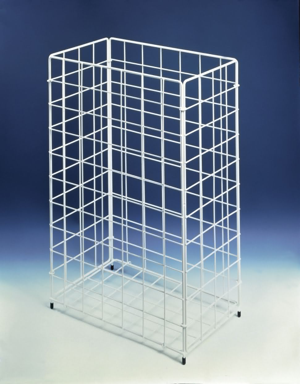 CWS Großraumpapierkorb Stahldraht 60 l, HxBxT 620x410x250, weiß CWS Großraumpapierkorb Stahldraht 60 l, HxBxT 620x410x250, weiß