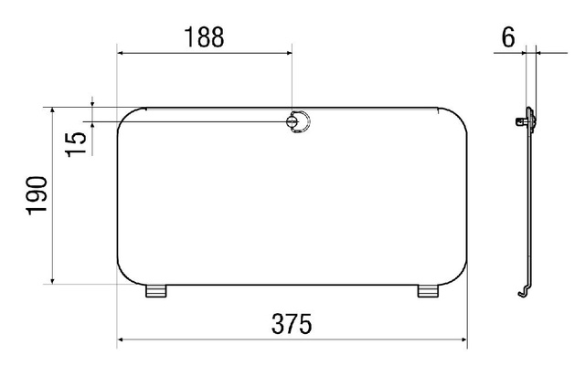 Maico Filterverschlussabdeckung WS-FVA 300 für WS 300 Flat