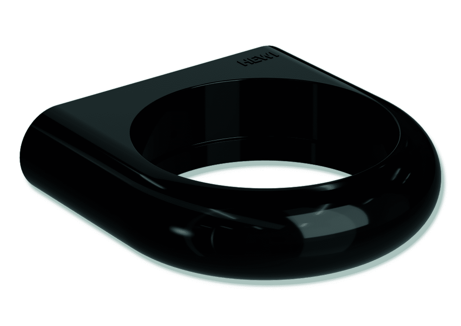 HEWI Halter Ser 801 tiefschwarz