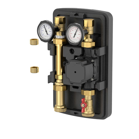 Flamco Meiflow Top S UC-M, DN25, WI Yonos 1", WI Yonos Pico+ 25/1-6, Zählerstr.