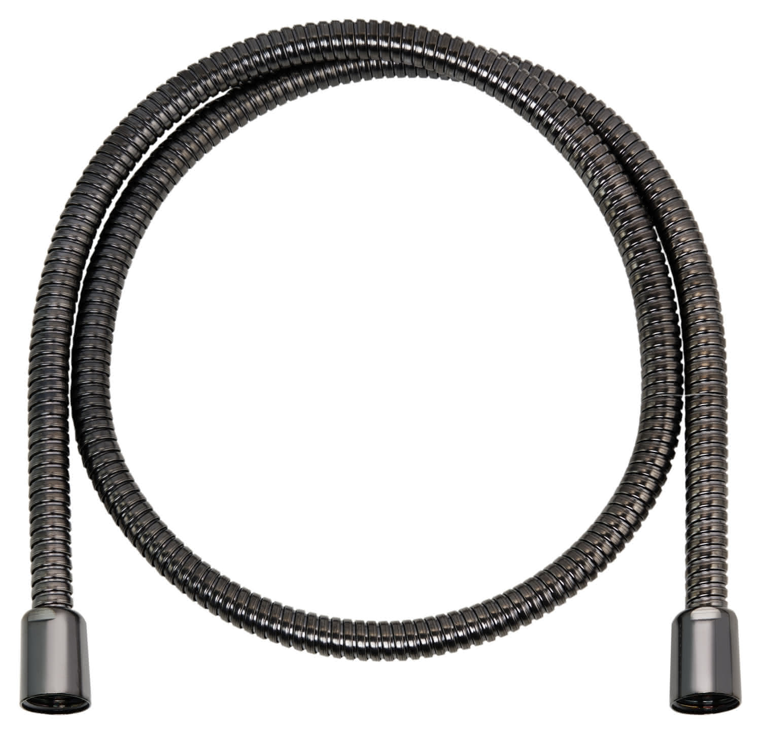 KEUCO Brauseschlauch Armaturenzub. 59995, 1250 mm, Schwarzchrom gebürstet