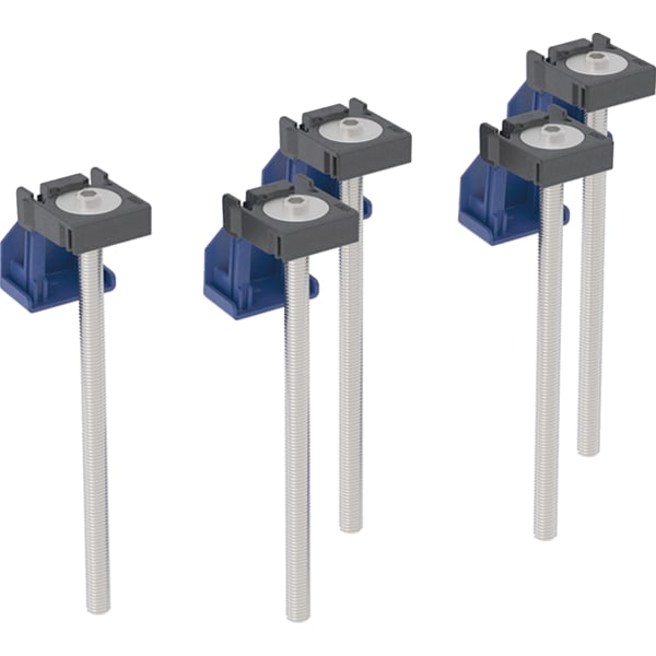Geberit Duofix Set Fussverlängerungen (5 St.) bis 25cm, für Installationsrahmen