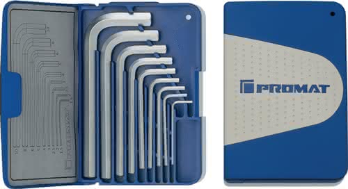 Winkelschraubendrehersatz 9-tlg.Klappkassette SW 1,5-10mm kurz Winkelschraubendrehersatz 9-tlg.Klappkassette SW 1,5-10mm kurz