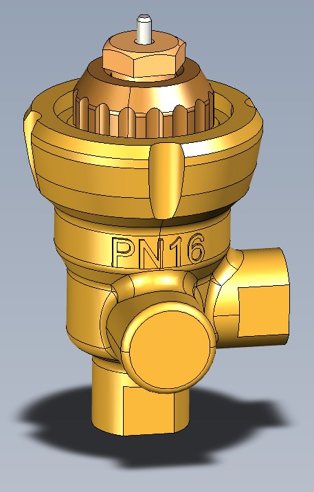 Danfoss Bypassventil VXi PN16 2xM8
