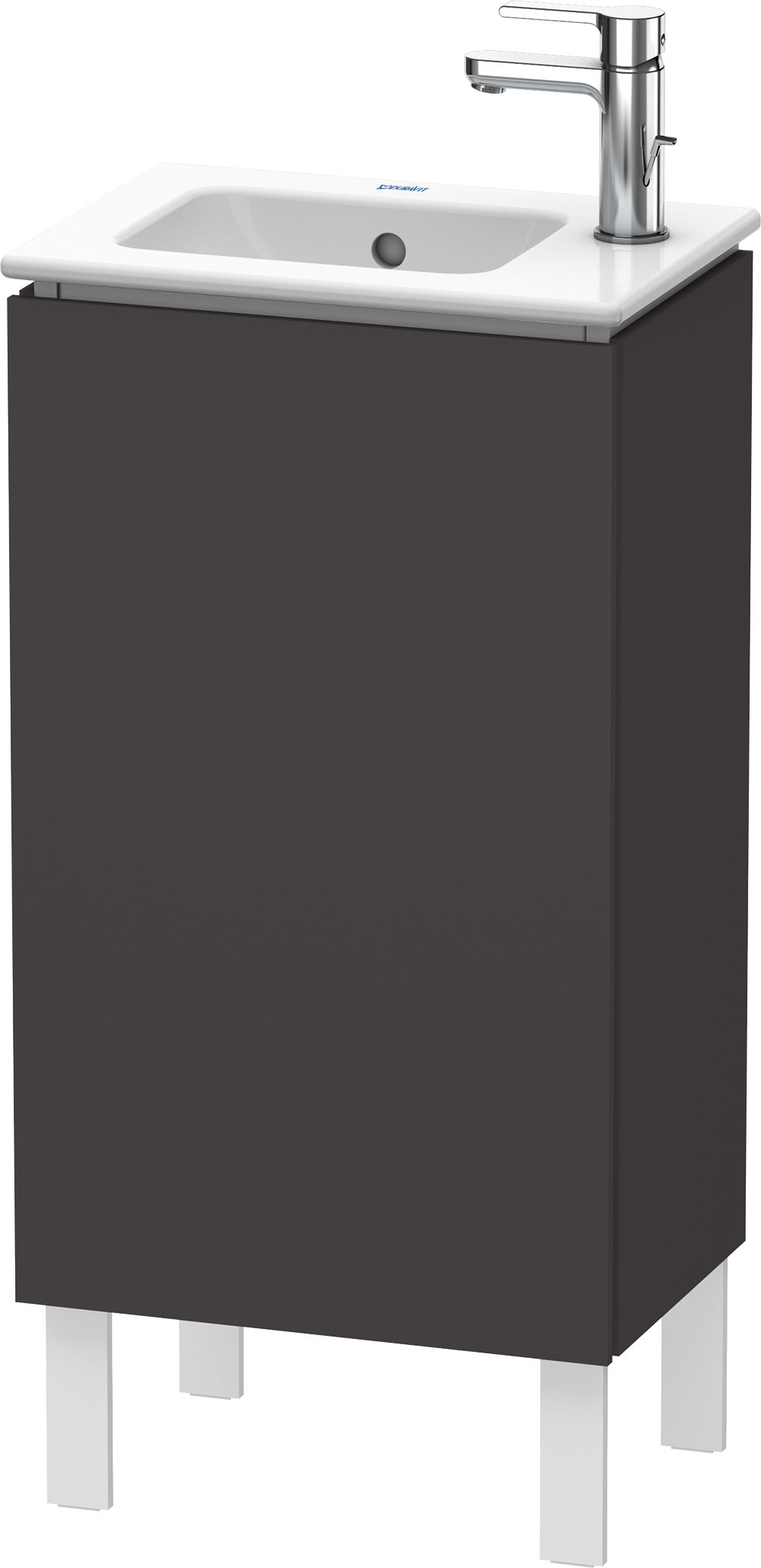 Duravit WTU stehend L-Cube 294x420x704mm 1 Tür A:li, 072343, Graphit Supermatt
