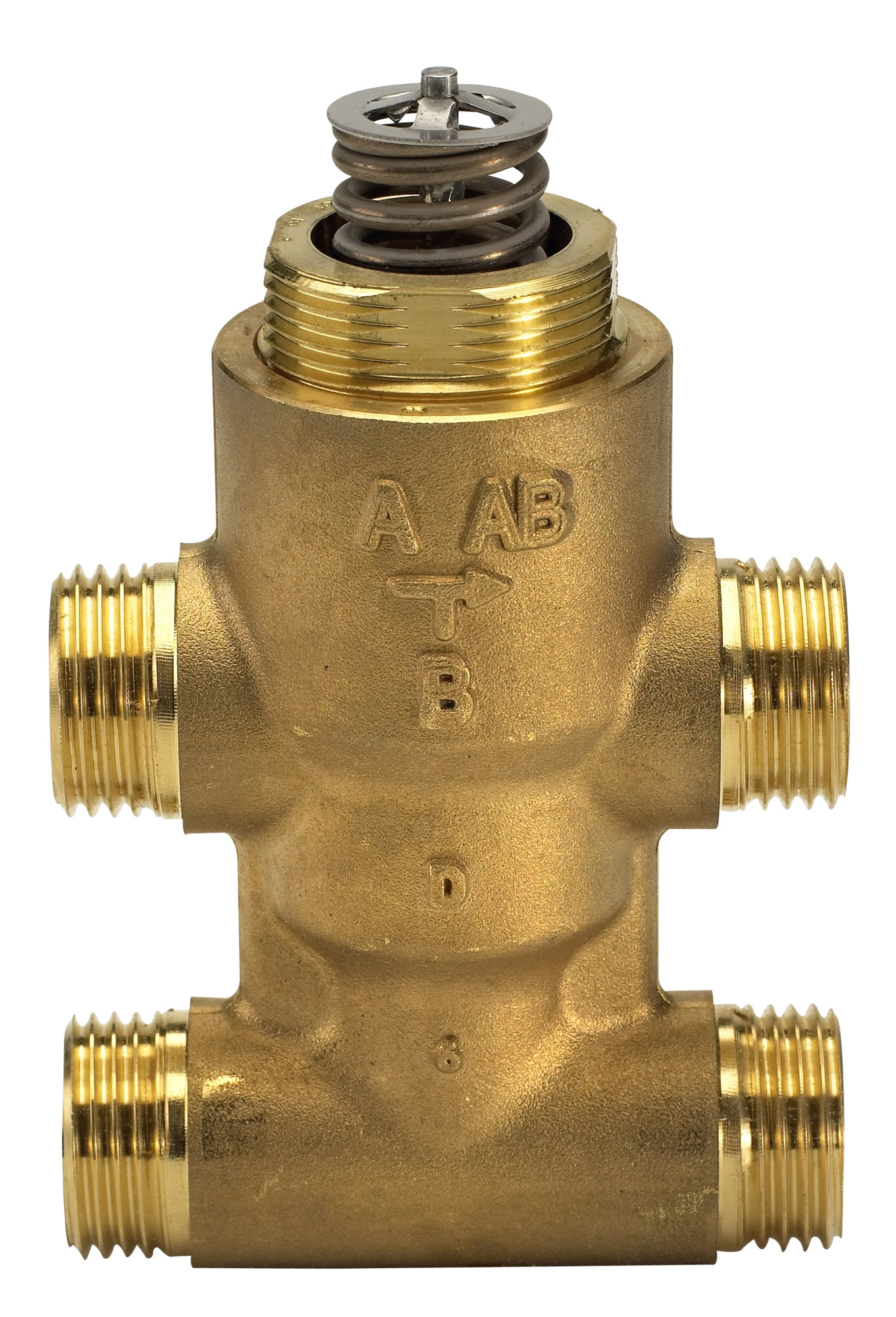 Danfoss 4-Wege-Ventil VZ4 DN 15, kvs 0,25