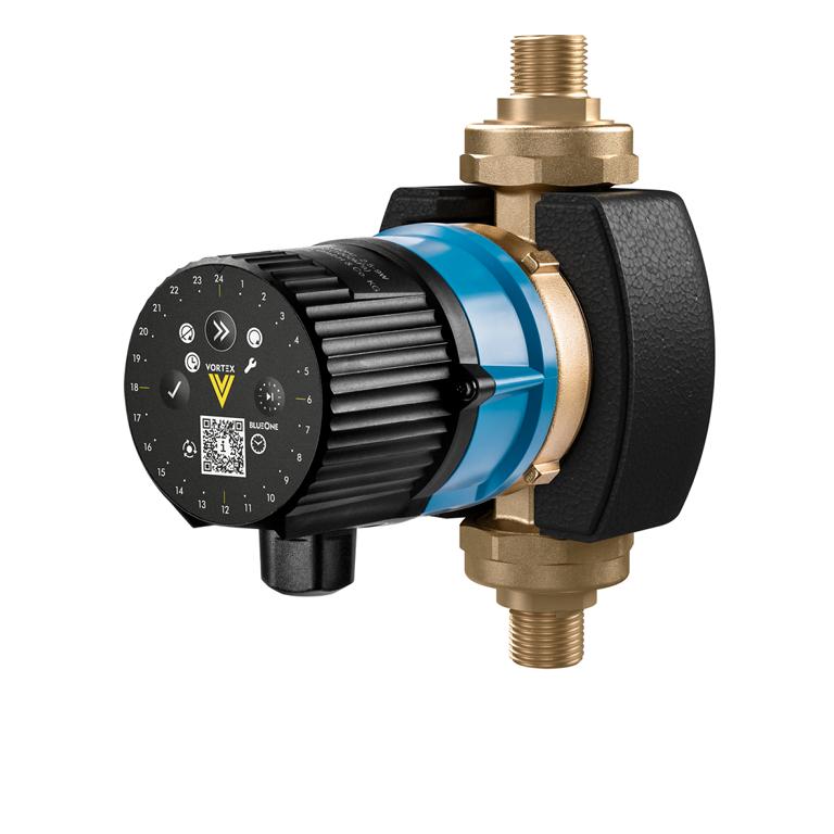 Vortex Pumpe BWO 155 V 1/2"i / 3/4"a Z mit Verschraubungen, mit Zeitschaltuhr