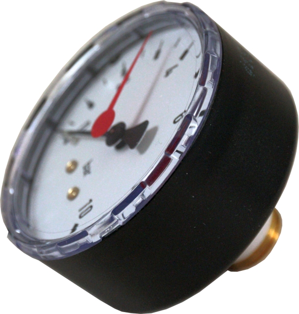 Wolf Manometer bis 10bar PAG 5/10-Oventrop