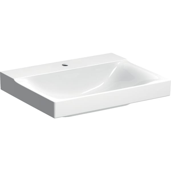 Geberit Xeno2 Waschtisch, 60x48cm m. Hl., o. Ül., weiß, KeraTect Geberit Xeno2 Waschtisch, 60x48cm m. Hl., o. Ül., weiß, KeraTect
