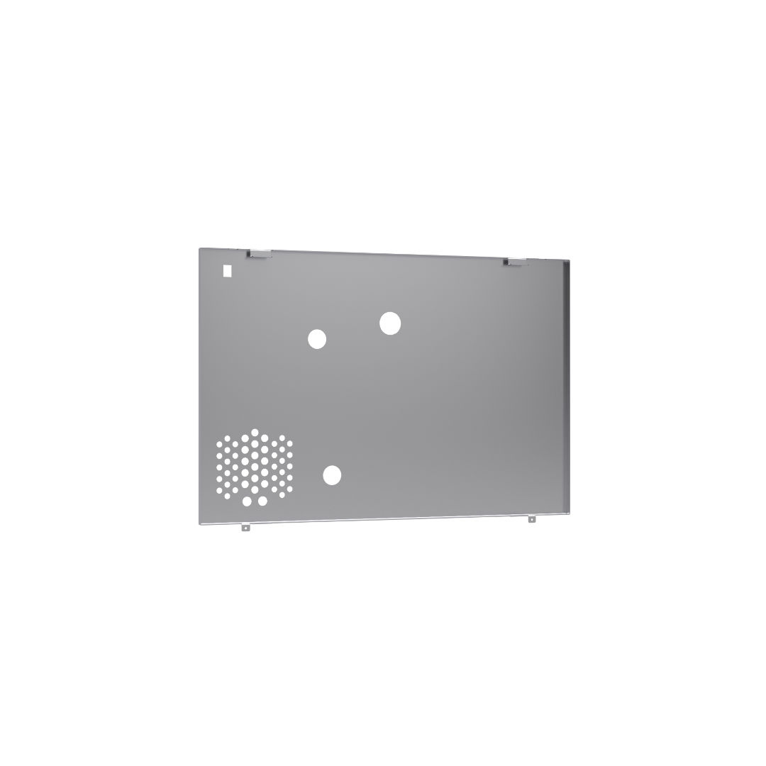 Gehäuseteil hinten unten mit Dämmung für dynamic AW I