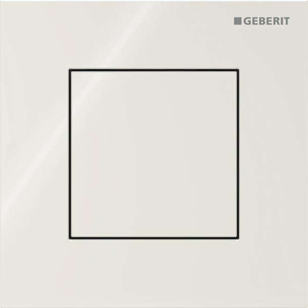 Geberit Typ 40 BetPl., eckig, f. UR-Strg. pneum. Sp., sandgrau