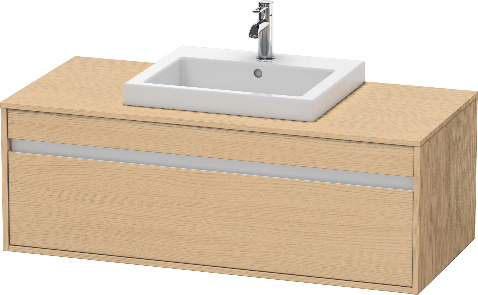 Duravit WTU wandhängend Ketho 550x1200x426mm 1 Auszug, für EBWT mi., Eiche Natur