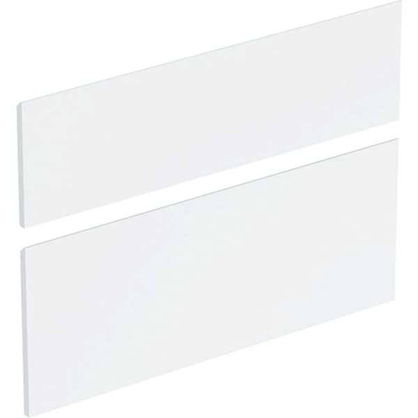 Geberit Set Schubladenfront für Unterschrank B:85cm, weiß glanz