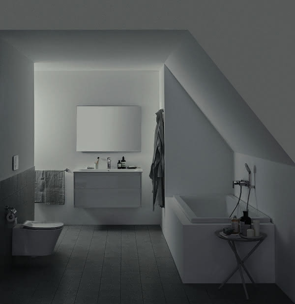 IS Duo-Badewanne Connect Air, 1800x800x475mm, Weiß
